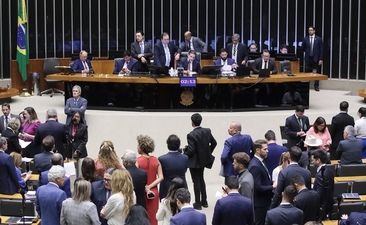 Câmara dos Deputados na votação da PEC da blindagem | Bruno Spada/Câmara dos Deputados