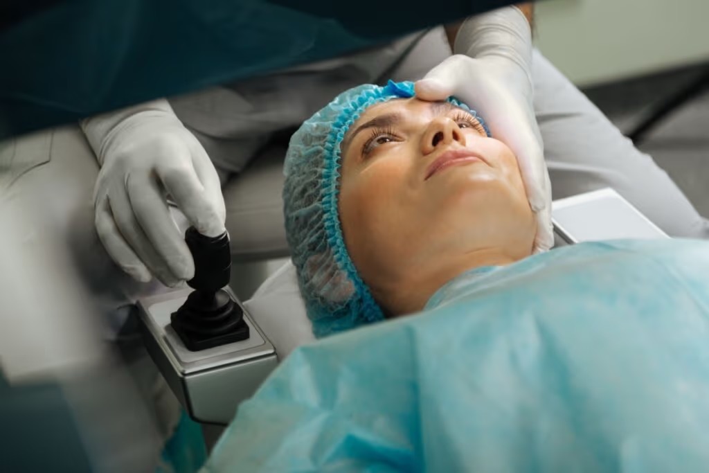 A cirurgia de catarata dura cerca de 20 minutos, sendo um procedimento indolor (Imagem: YAKOBCHUK VIACHESLAV | Shutterstock)
