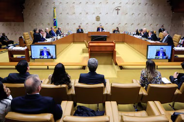 Plenário do STF: Corte deve retomar um debate caro aos provedores de internet  Foto: Fellipe Sampaio/STF
