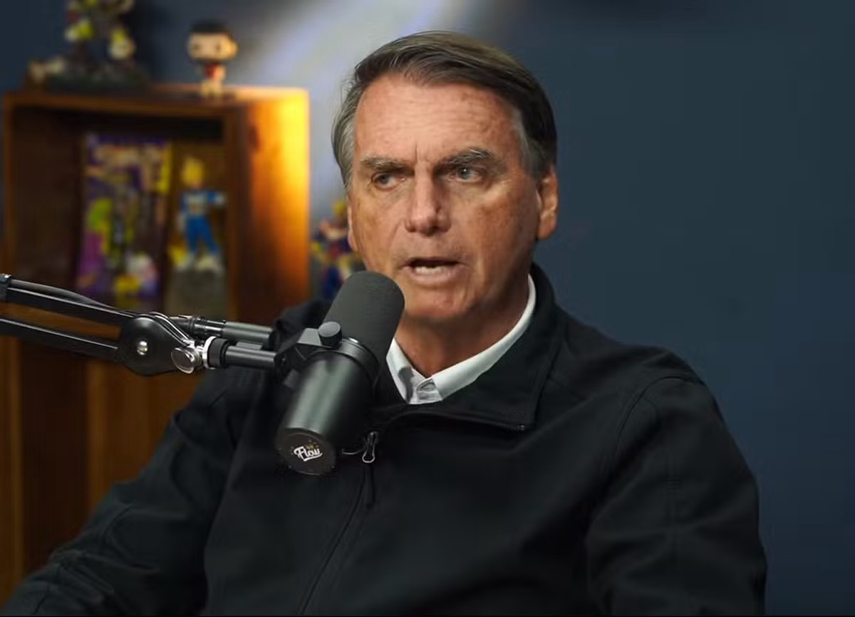 Bolsonaro no podcast flow | Reprodução