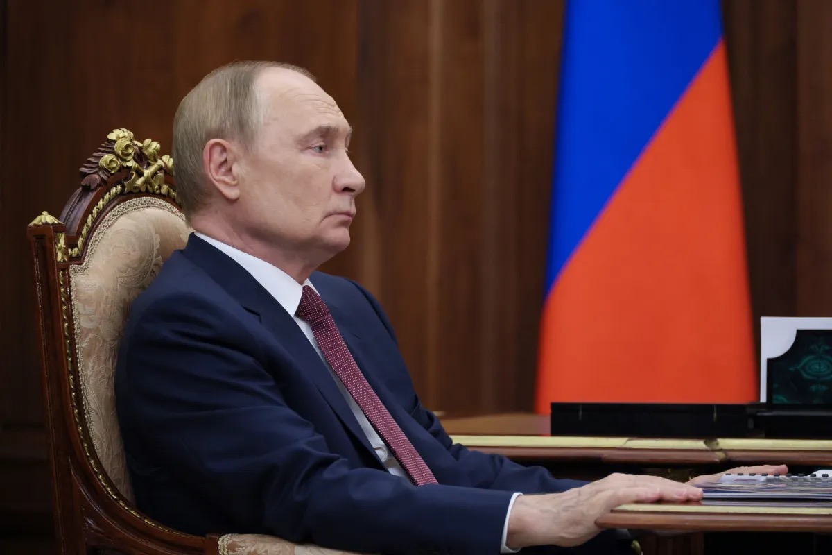 Presidente russo, Vladimir Putin18/08/2025Sputnik/Vyacheslav Prokofyev/Pool via REUTERS  • Sputnik/Vyacheslav Prokofyev/Pool via REUTERS