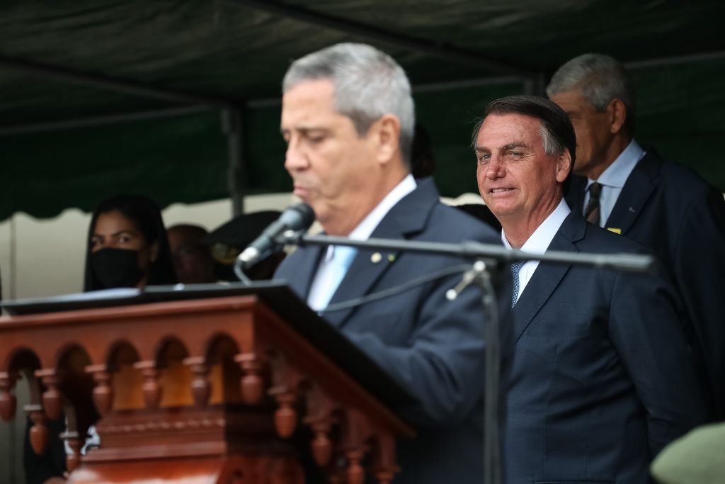 Braga Netto e Jair Bolsonaro no 7 de setembro | Foto: Marcos Corrêa/PR