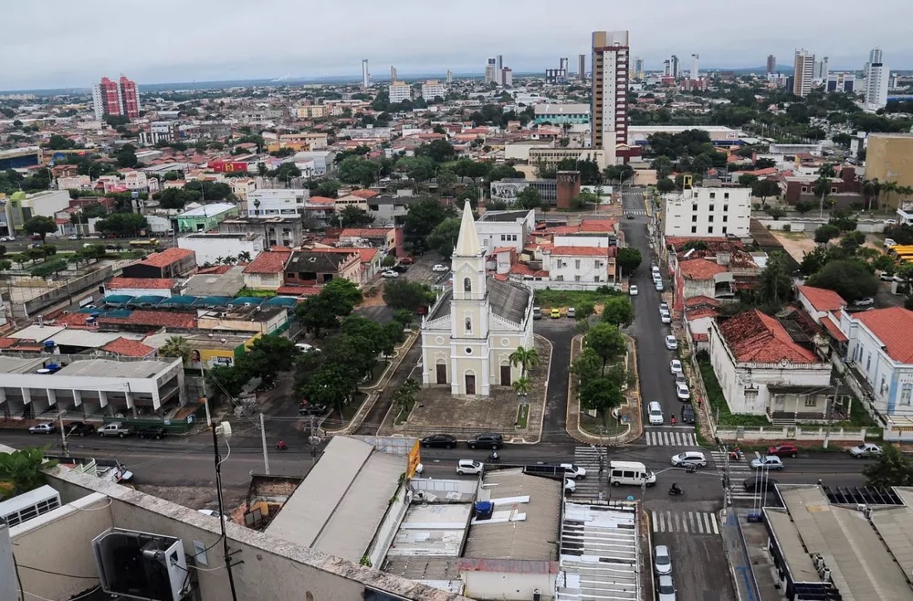 Cidade de Mossoró, no RN, vista do alto (Aquivo) — Foto: Wilson Moreno/Secom