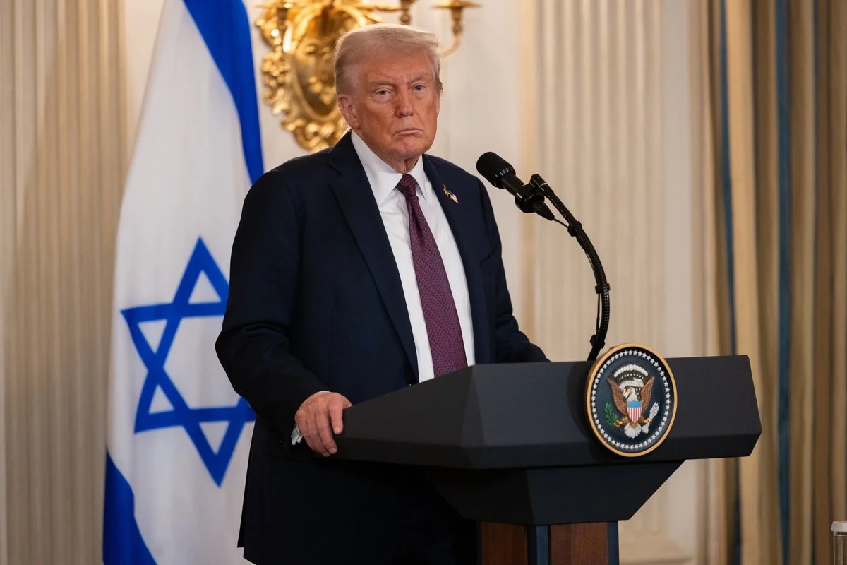 Trump Israel | Stringer/Anadolu via Getty Images