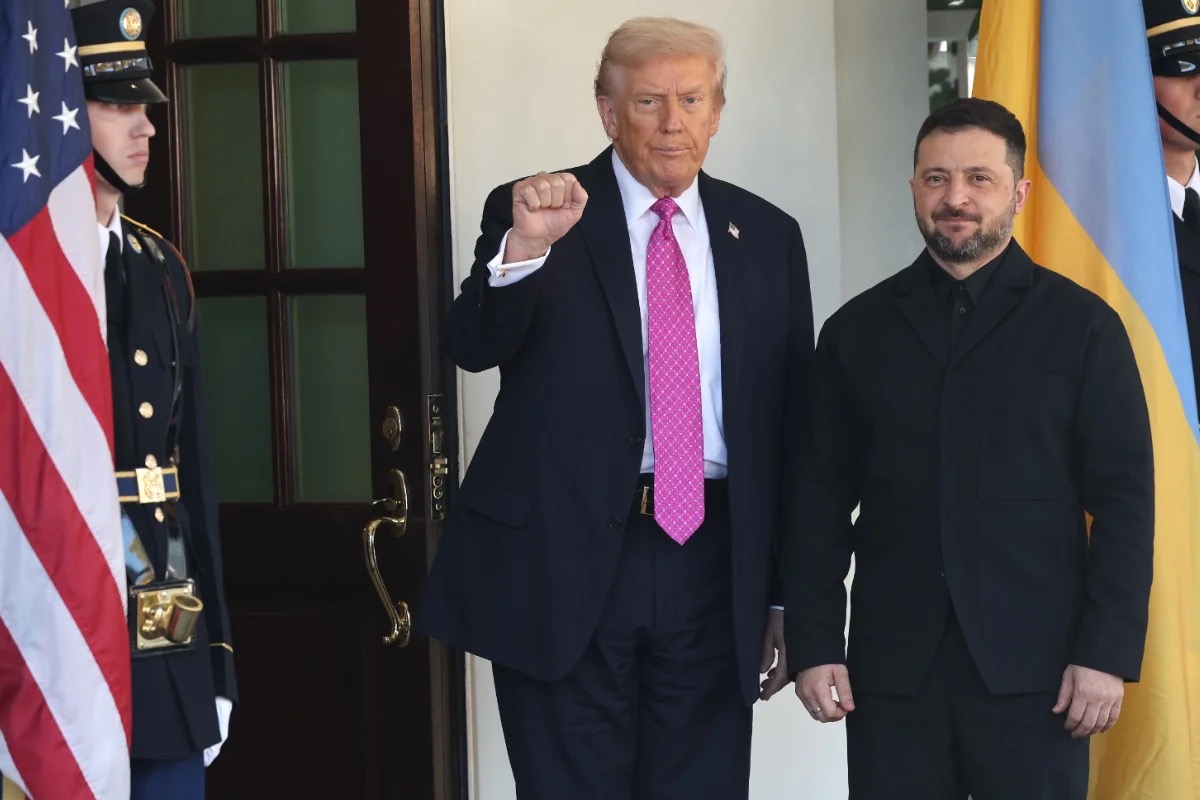 Donald Trump e Volodymyr Zelensky | Win McNamee/Getty Images