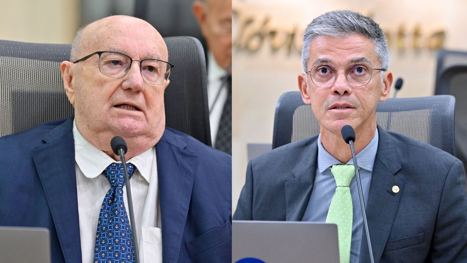 José Dias e Coronel Azevedo | Foto: Montagem/Divulgação ALRN