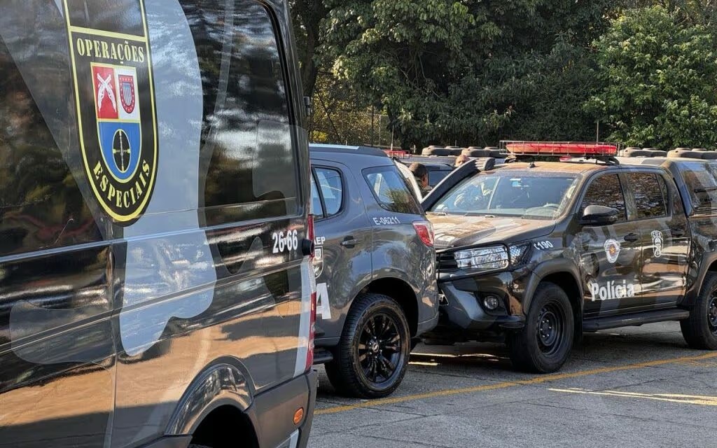 Operação contra PCC em SP | Foto: Governo de São Paulo/Divulgação