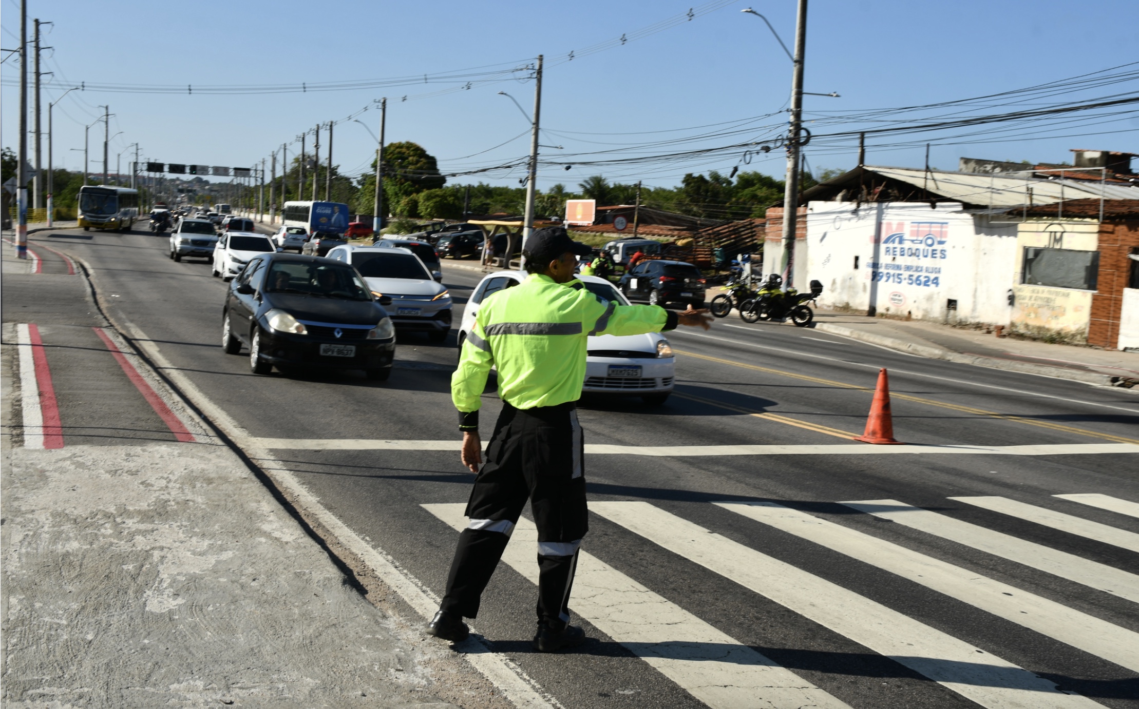 Operação de transito STTU | Crédito: Foto: Magnus Nascimento/STTU
