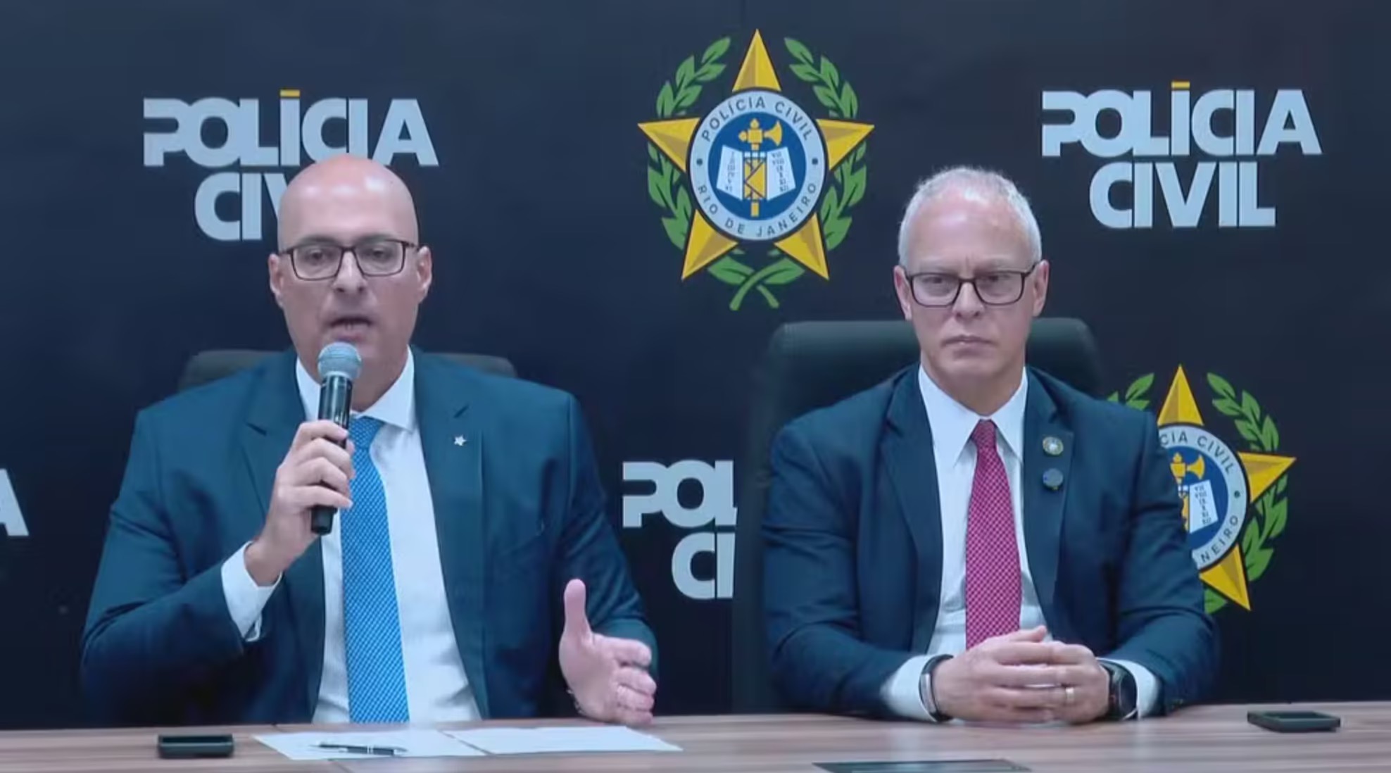 Entrevista Policia civil RJ | Reprodução: TV Globo