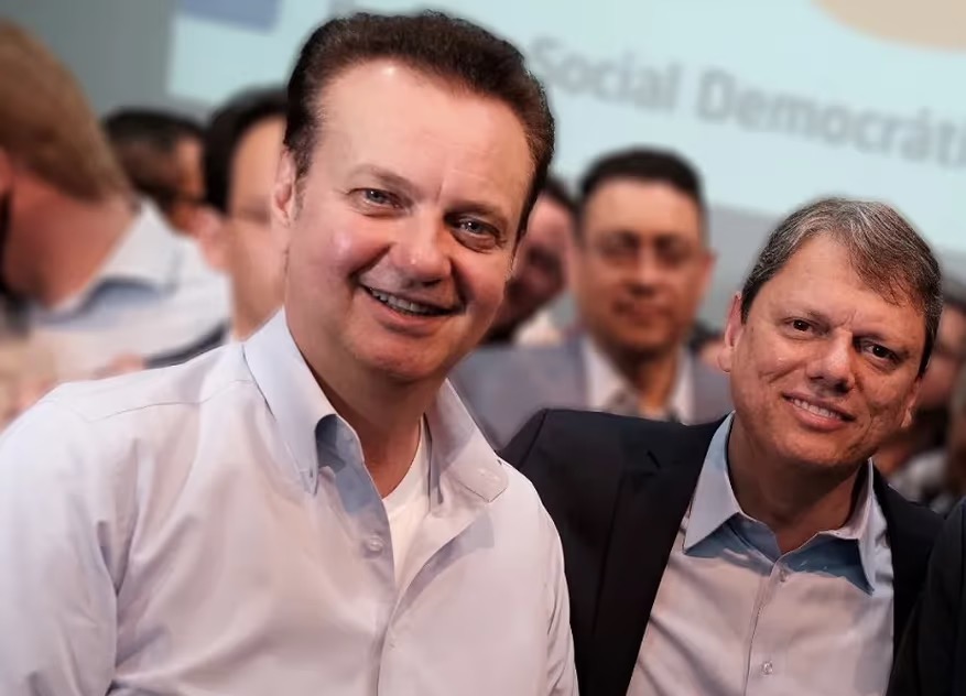 Gilberto Kassab e Tarcisio Freitas