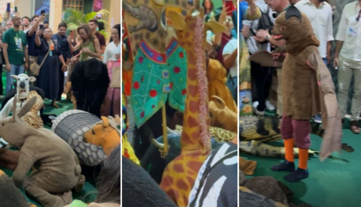 FireShot Capture 486 - Atores vestidos de animais rastejando na COP30 viraliza - [ndmais.com.br].png