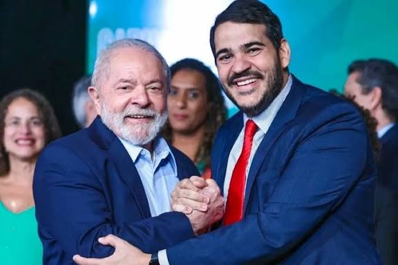 Lula e Jorge Messias