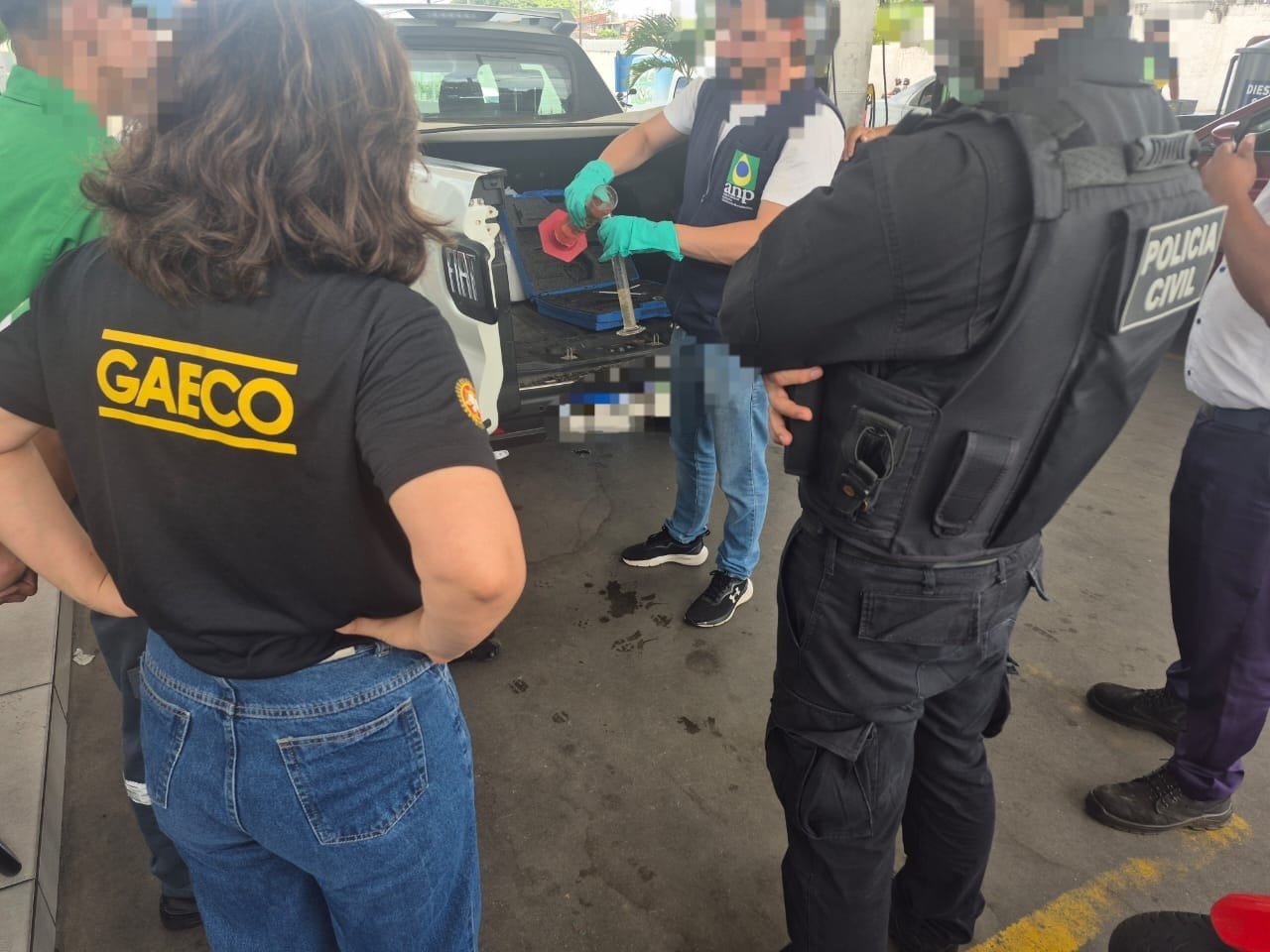 Operação postos gasolina em Natal | Foto: Divulgação MPRN