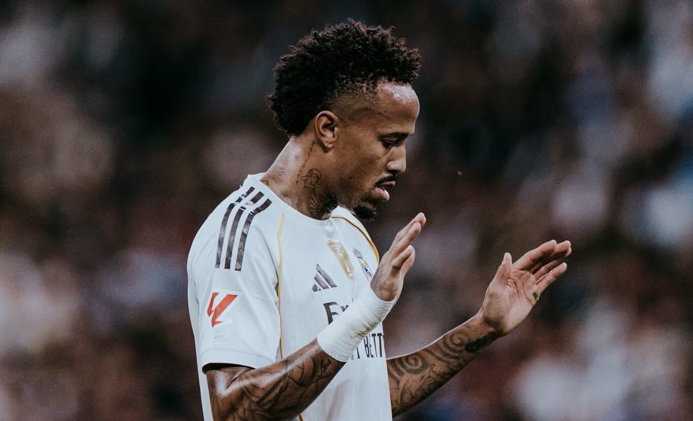 Militão, zagueiro do Real Madrid. Foto: Twitter (X) Éder Militão @edermilitao