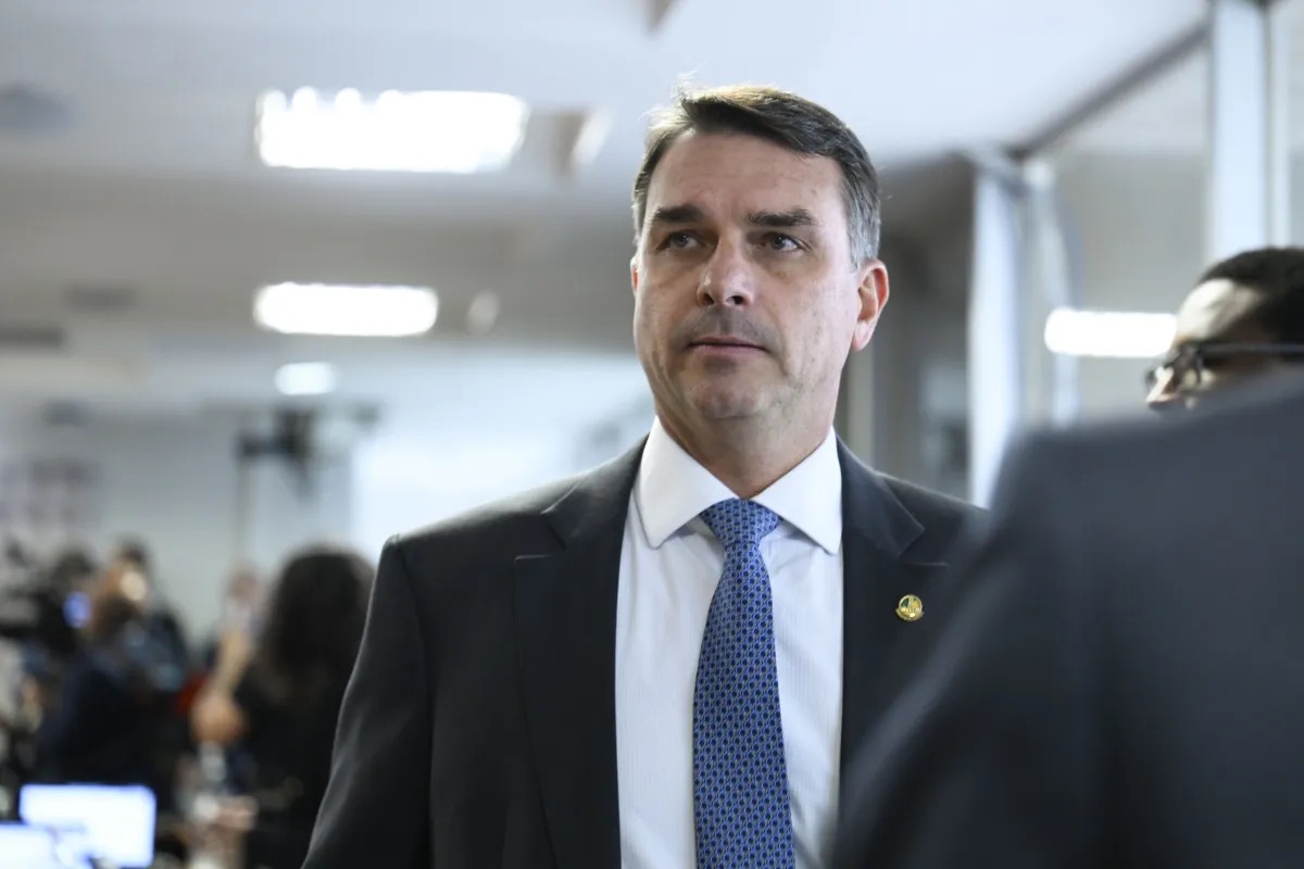 O senador Flávio Bolsonaro (PL-RJ)  • Andressa Anholete/Agência Senado