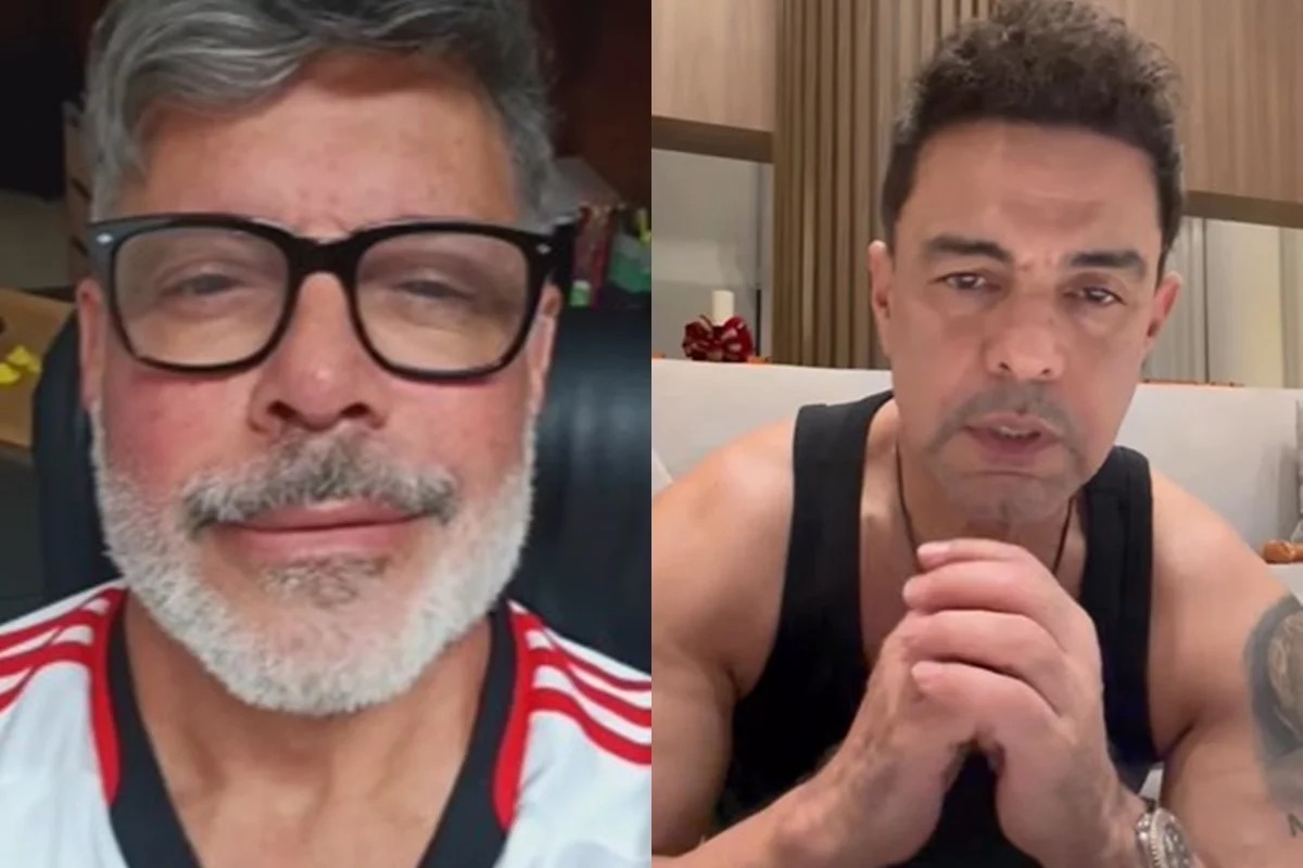 Alexandre Frota e Zeze di Camargo