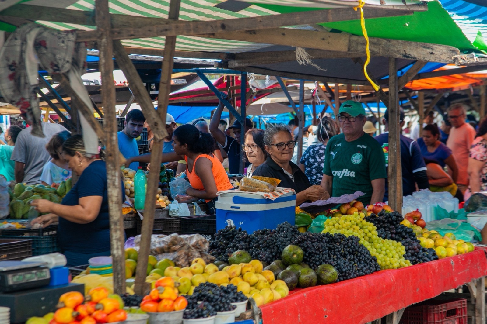 FEIRA LIVRE EM NATAL | Crédito: Semsur