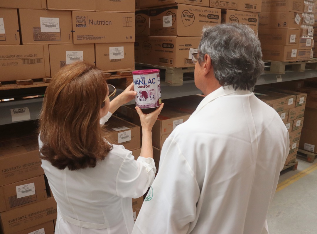 Fiscalização formulas infantis | Crédito: SMS