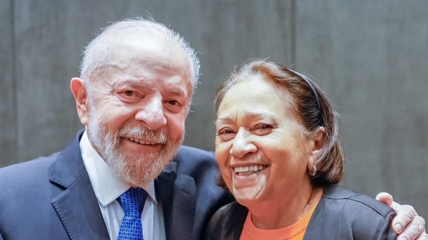 Lula e Fátima Bezerra