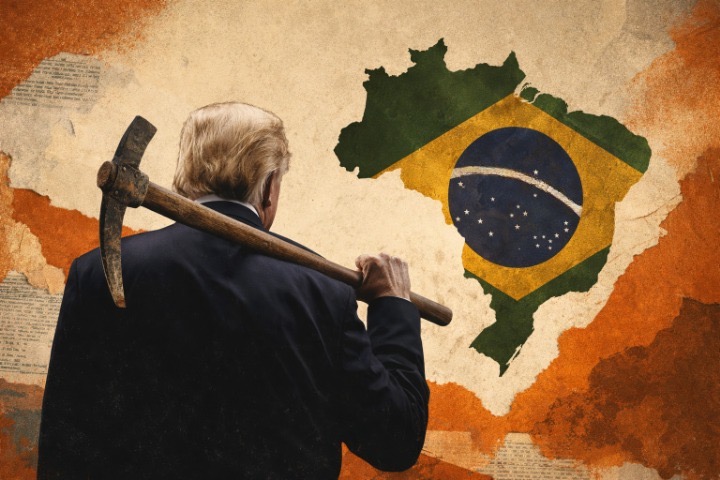 Além do Brasil, outros 54 países que participaram das reuniões realizadas nesta quarta-feira também receberam convite para integrar a iniciativa  • Ilustração gerada por IA