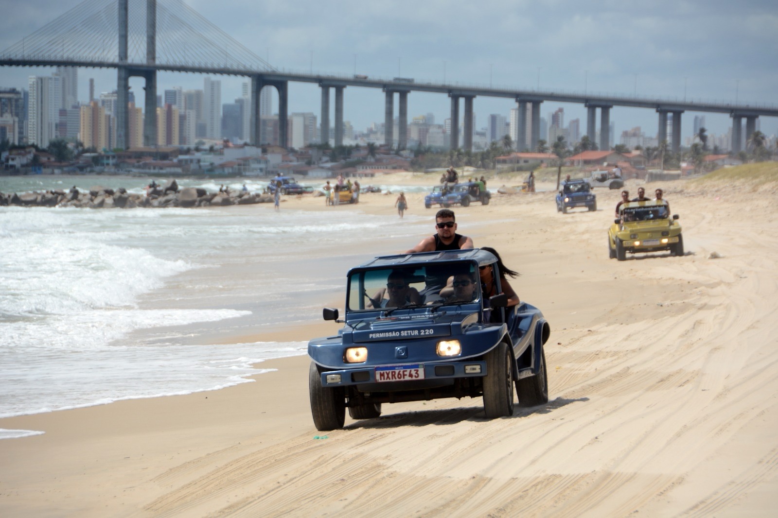 Passeio de buggy em Natal | Turismo | Crédito: Foto: Magnus Nascimento/Secom