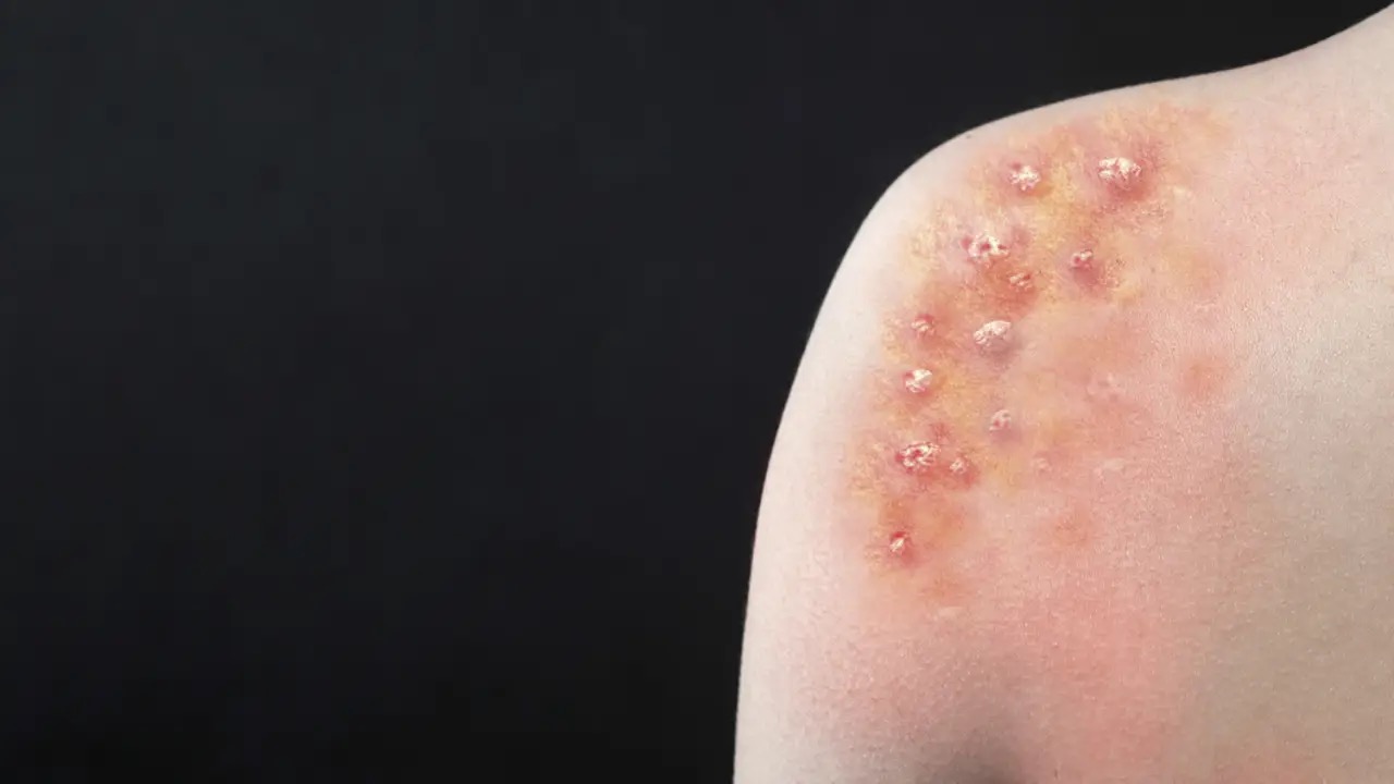 MPOX: Doença causa erupções na pele (VEJA/Shutterstock)