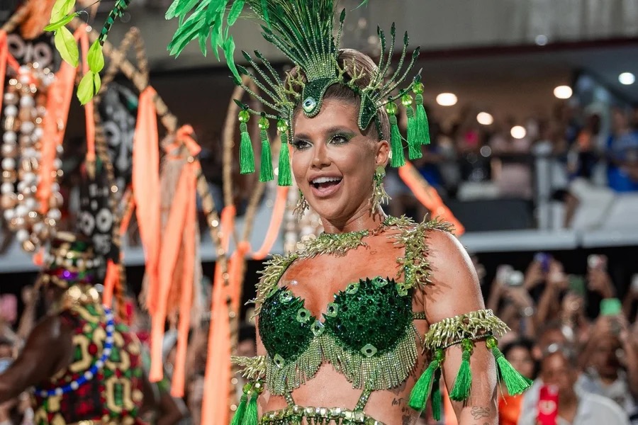 Virginia Fonseca no carnaval 2026 | Grande Rio | Reprodução