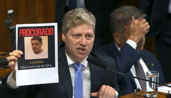 Deputado Marcel Van-Hatten afirma que Lulinha é chefe da mafia do INSS