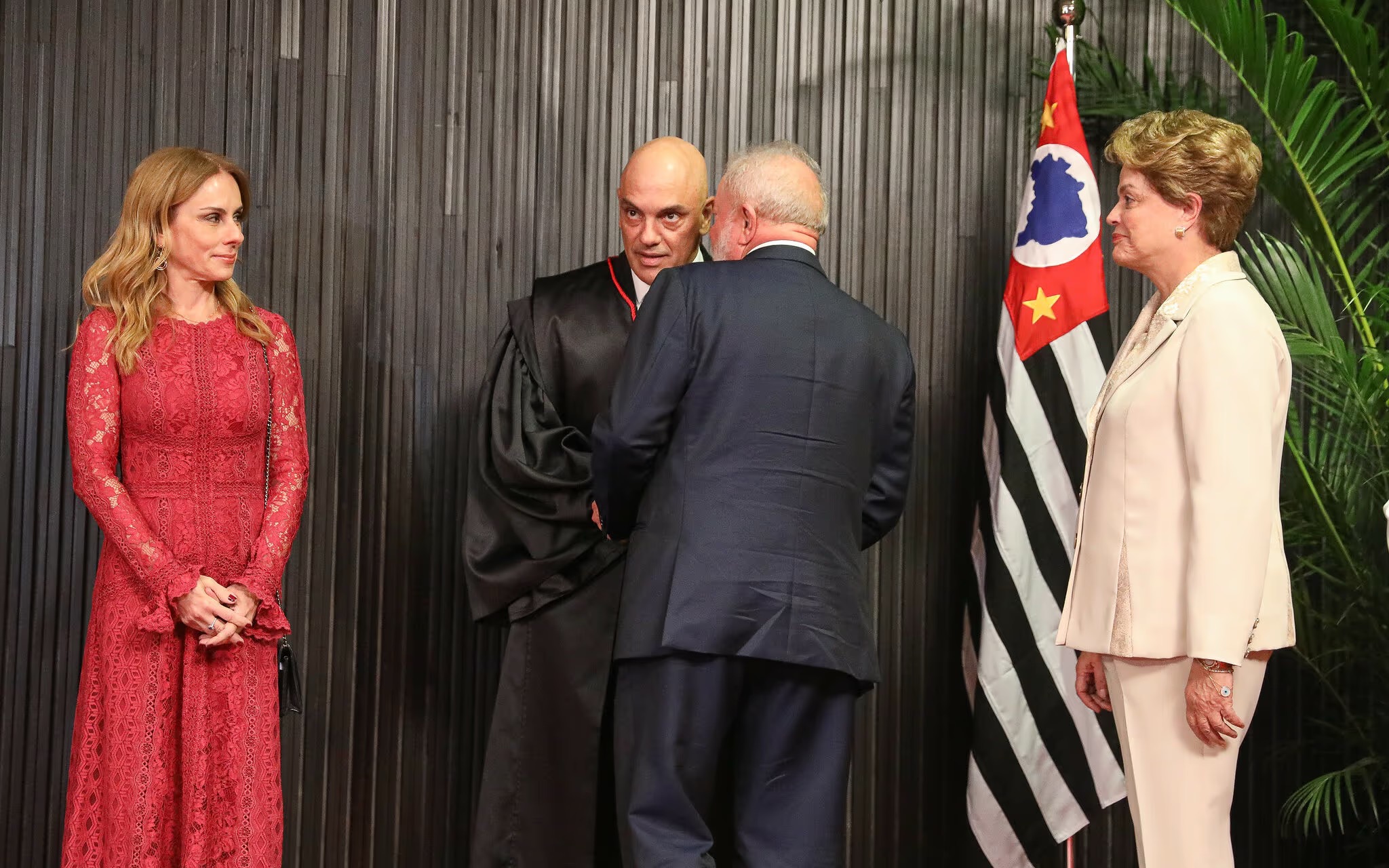 Viviane Barci de Moraes, Alexandre de Moraes, Lula e Dilma | Foto: Antonio Augusto/Secom/TSE