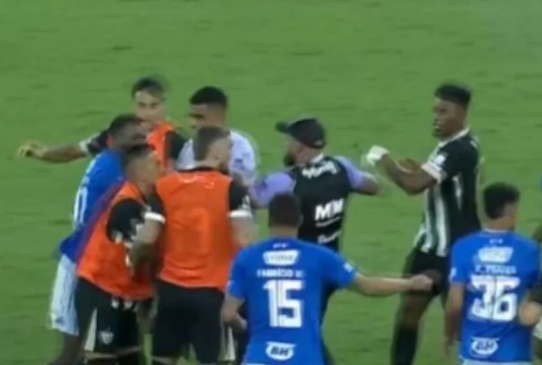 Briga Cruzeiro x Atlético