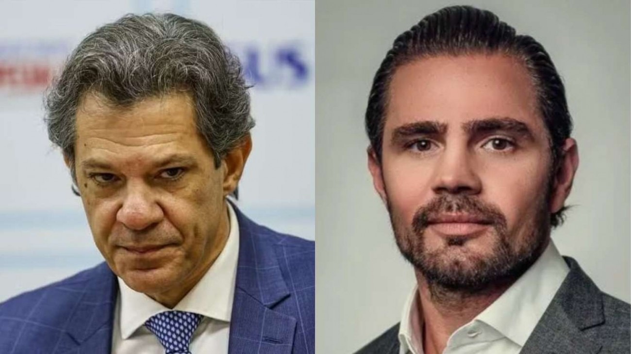 Fernando Haddad e Daniel Vorcaro 