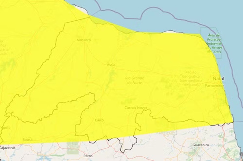 Créditos: Reprodução Inmet