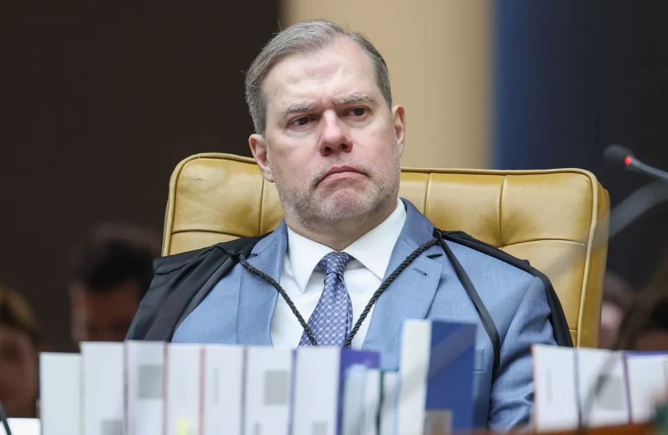 Ministro Dias Toffoli na sessão plenária do STF  • LUIZ SILVEIRA/STF