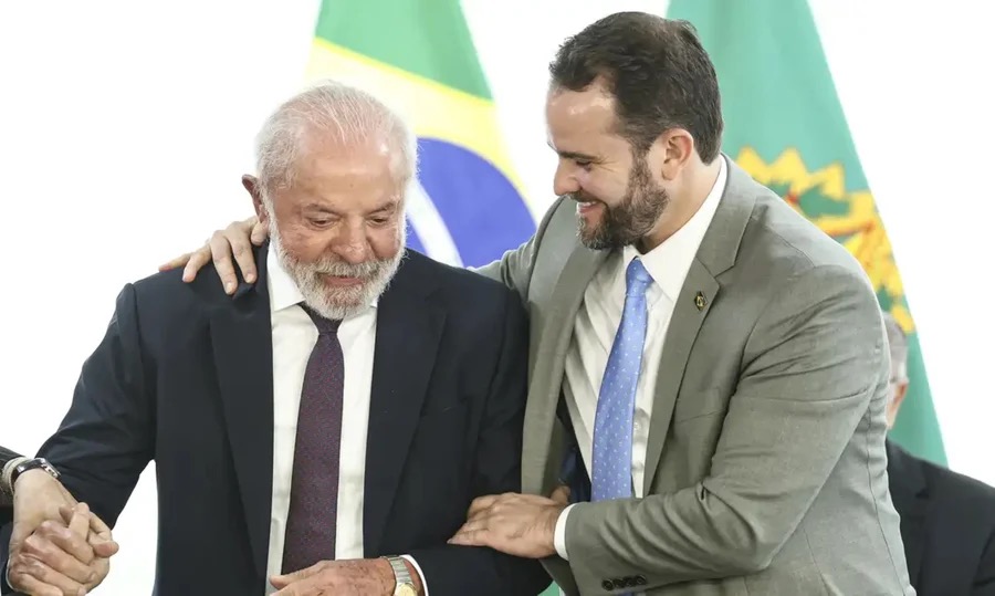lula e Dario durigan | Foto: Marcelo Camargo/Agência Brasil