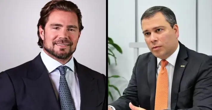 À esquerda, o ex-dono do Banco Master Daniel Vorcaro; à direita, o ex-presidente do Banco de Brasília (BRB) Paulo Henrique Costa | Fotos: Reprodução/Internet