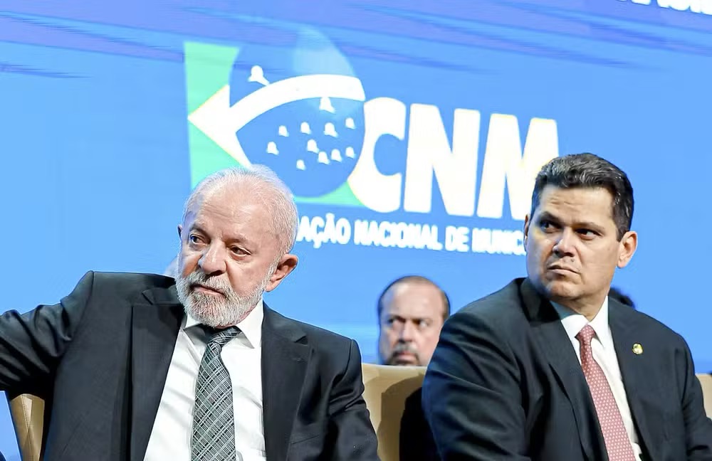 Lula e Alcolumbre, em imagem de 2025 — Foto: Ricardo Stuckert/Presidência da República