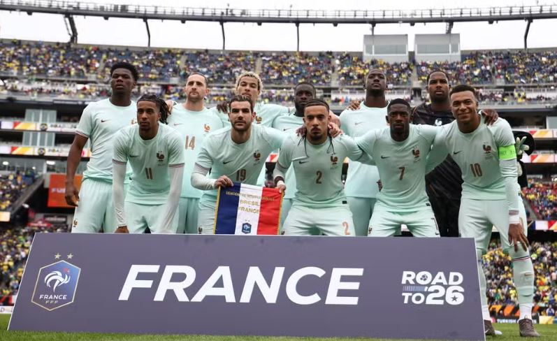 Seleção da França venceu o Brasil em amistoso disputado em março de 2026 — Foto: Franck Fife/AFP