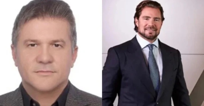 À esquerda, o pai Henrique Vorcaro; à direita, o filho Daniel Vorcaro | Foto: Reprodução/Internet