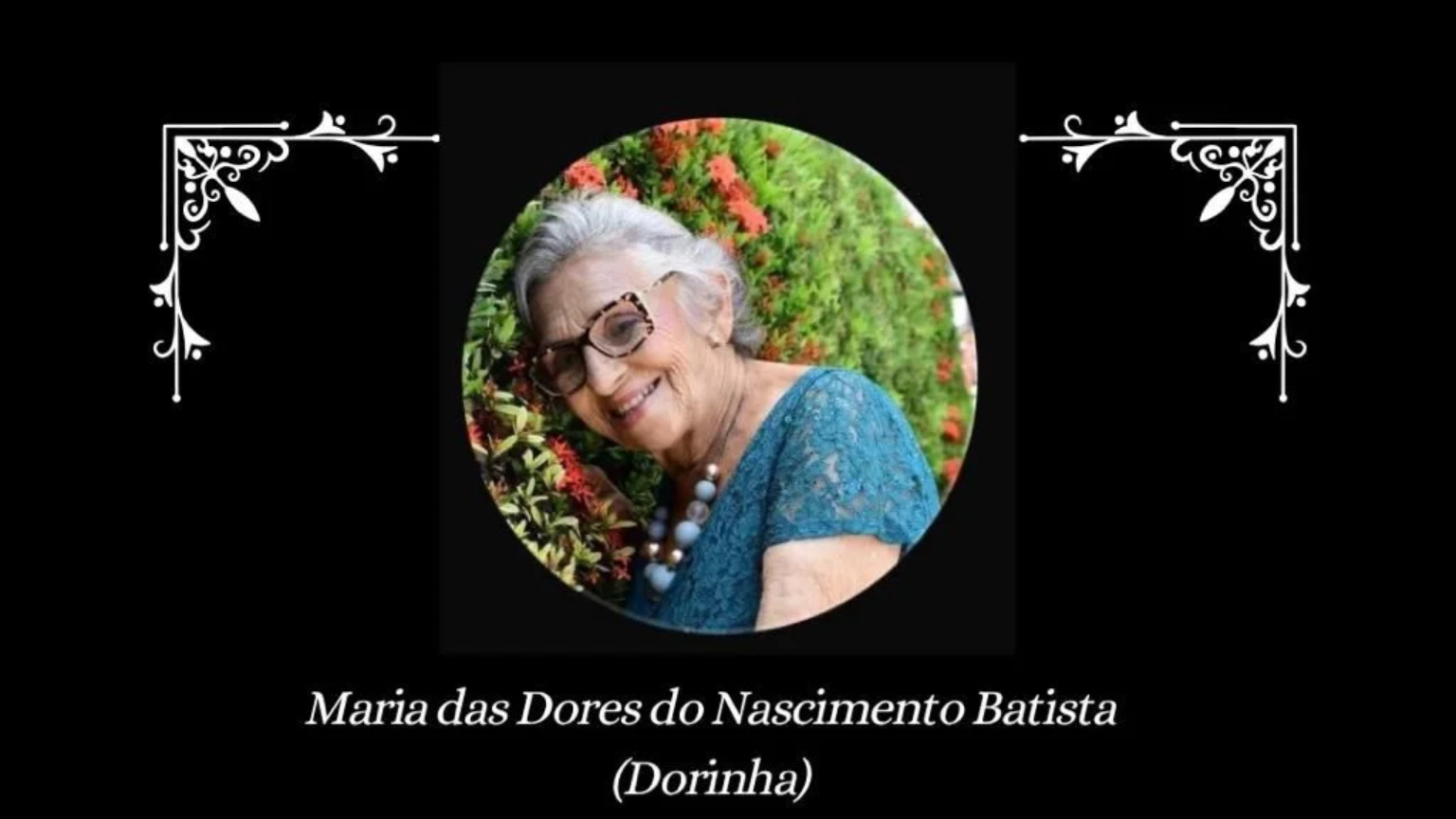 IntoxicaçãoDona Dorinha, de 84 anos, morreu após quase um mês internada por intoxicação causada por ciguatera em Natal Foto: Reprodução