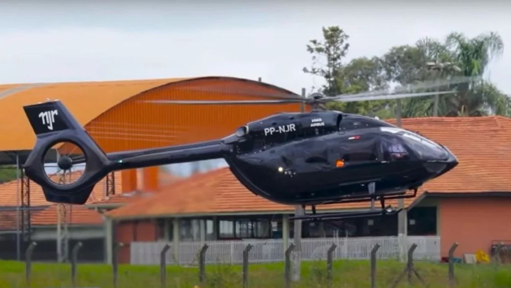 Helicóptero de Neymar - Reprodução
