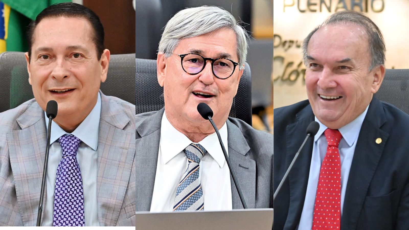 Ezequiel ferreira, tomba farias e Nelter Queiroz