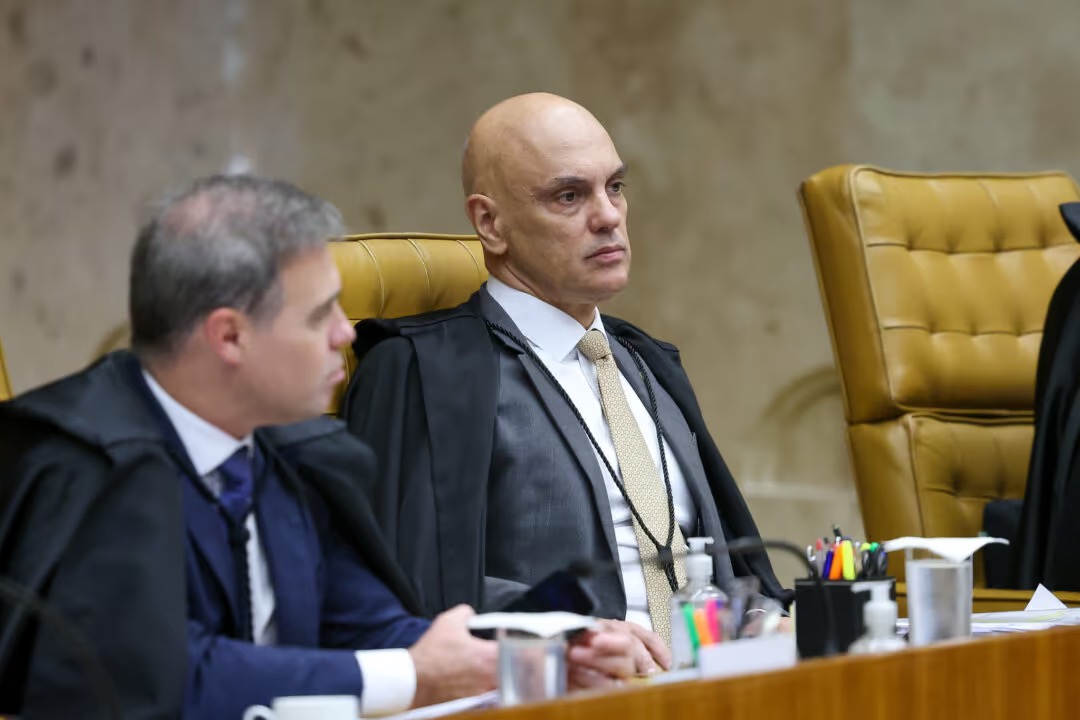 ANDRÉ MENDONÇA E ALEXANDRE DE MORAES | Foto: Gustavo Moreno/STF