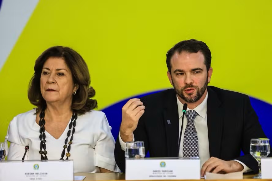 Dario Durigan e Miriam Belchior — Foto: Brenno Carvalho / Agência O Globo