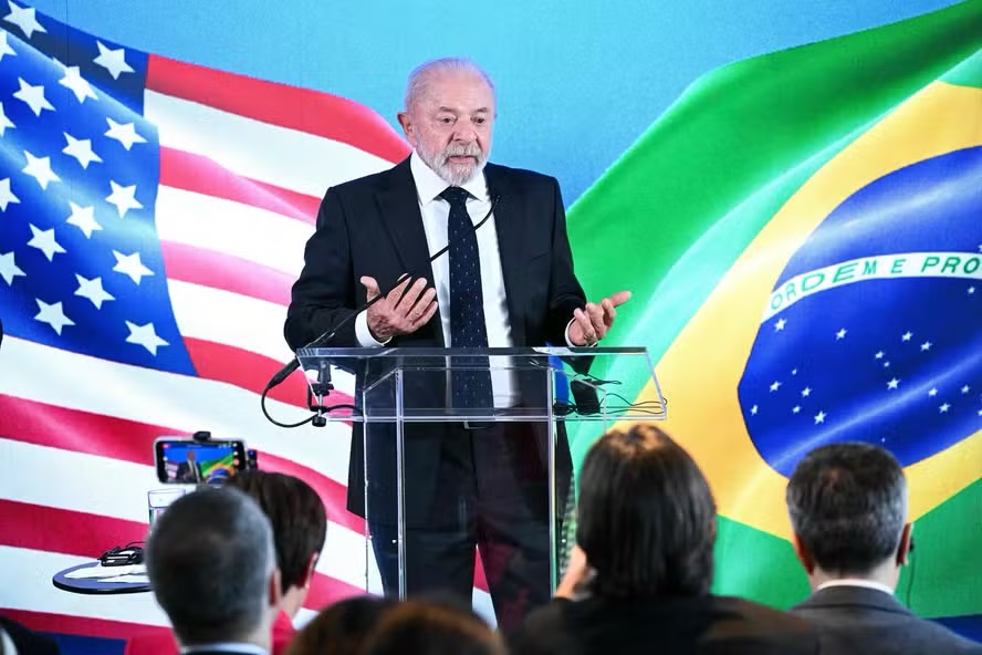 Lula EUA | — Foto: Saul Loeb/AFP