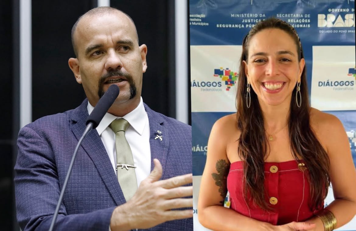 Sargento Gonçalves e Natália Bonavides