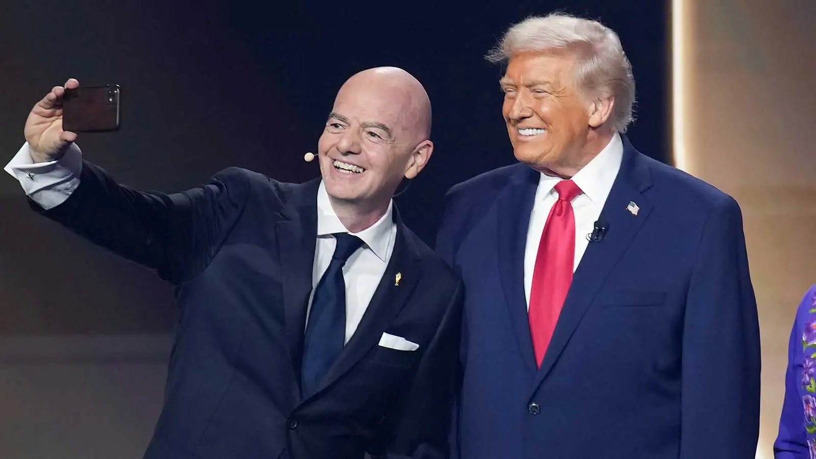 Infantino e Trump