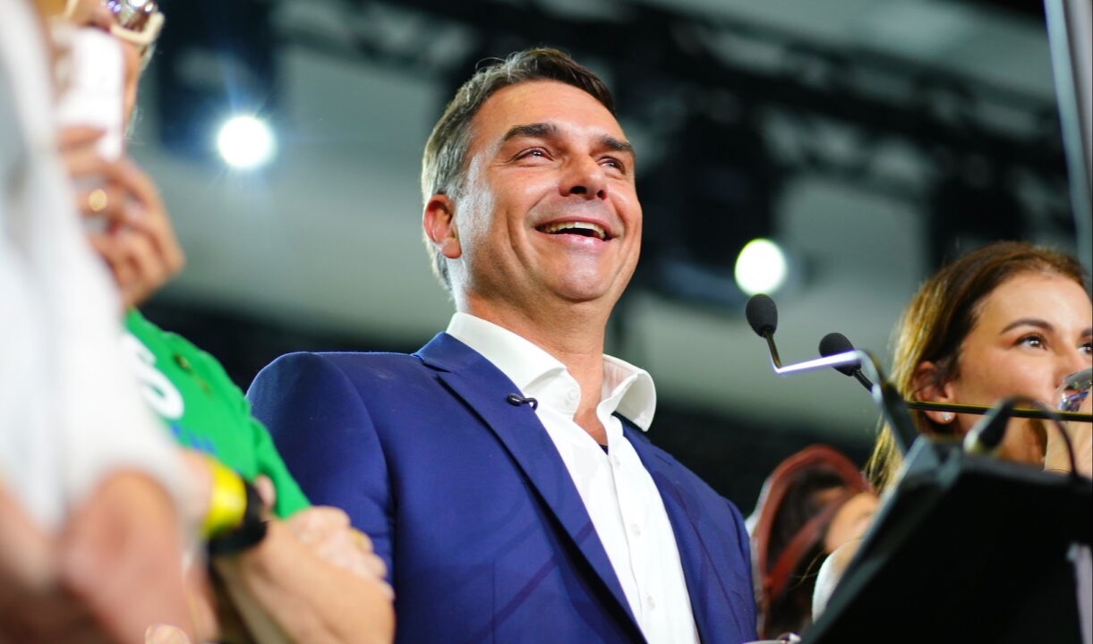 FLÁVIO BOLSONARO | Foto: Vittor Sales