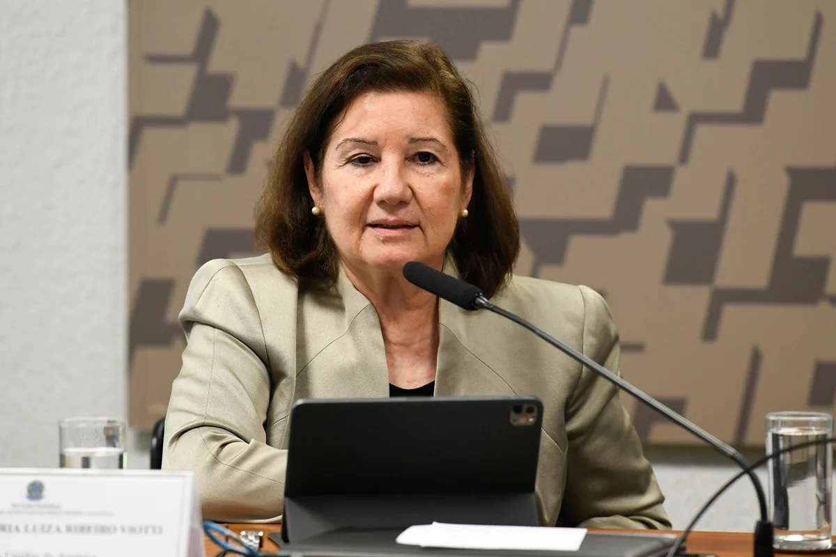 embaixadora Maria Luiza Viotti | Jefferson Rudy/Agência Senado