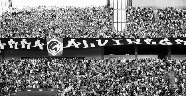 Torcida do ABC na Arena das Dunas