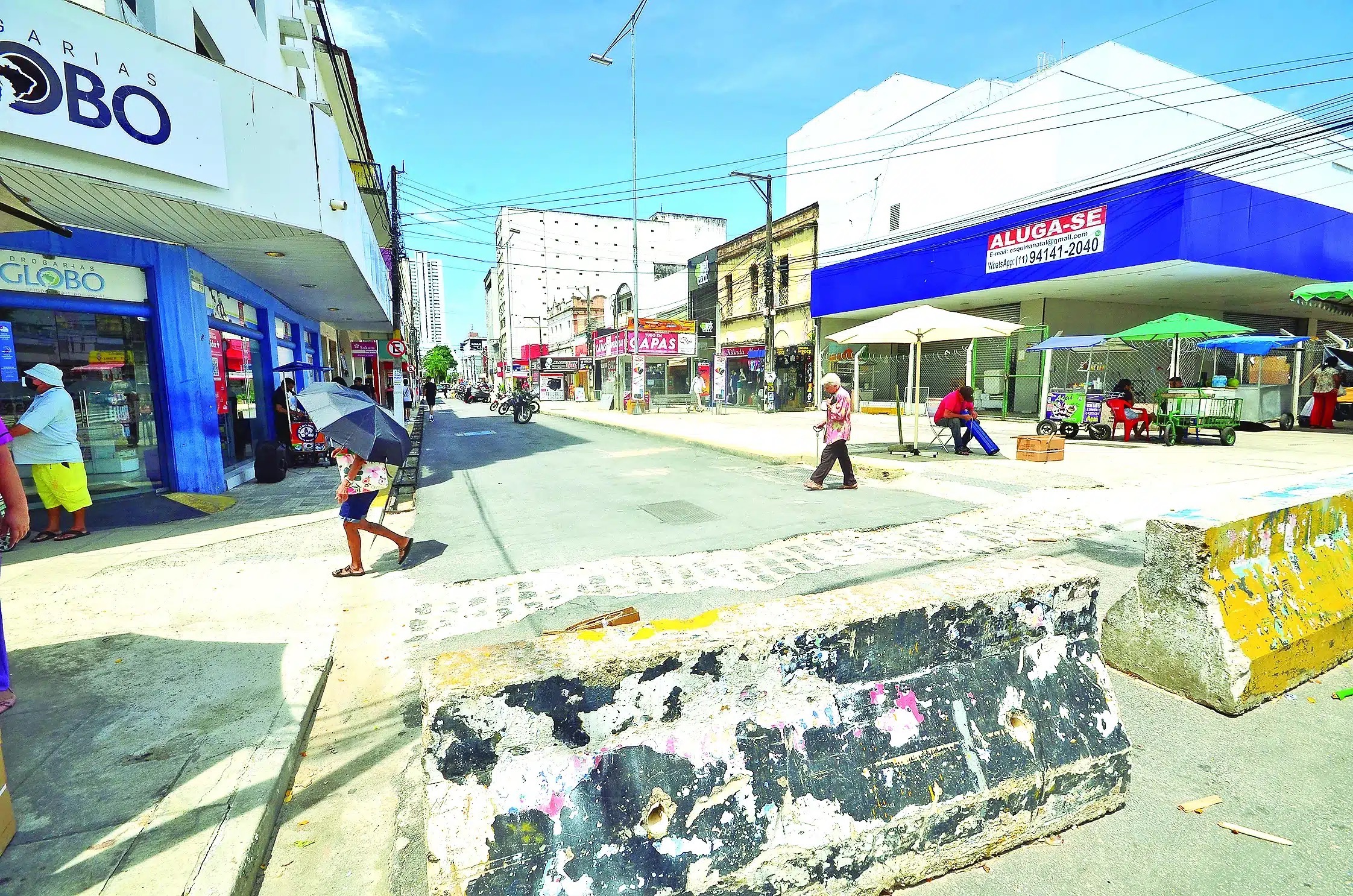 Rua João Pessoa em Natal